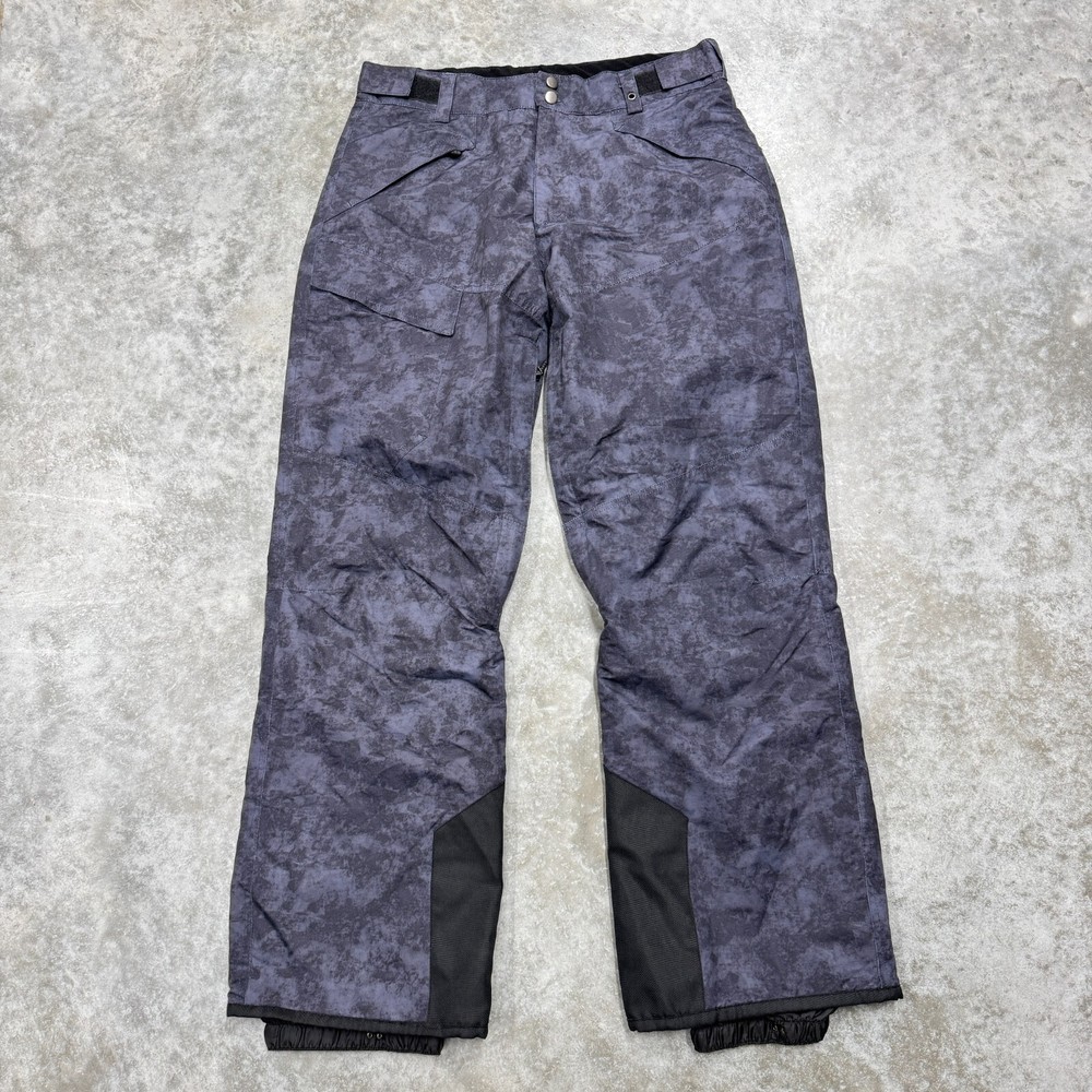 Iceburg Mens Blue digital Camo Insulated Outdoor Ski Snow Snowboard Pants medium