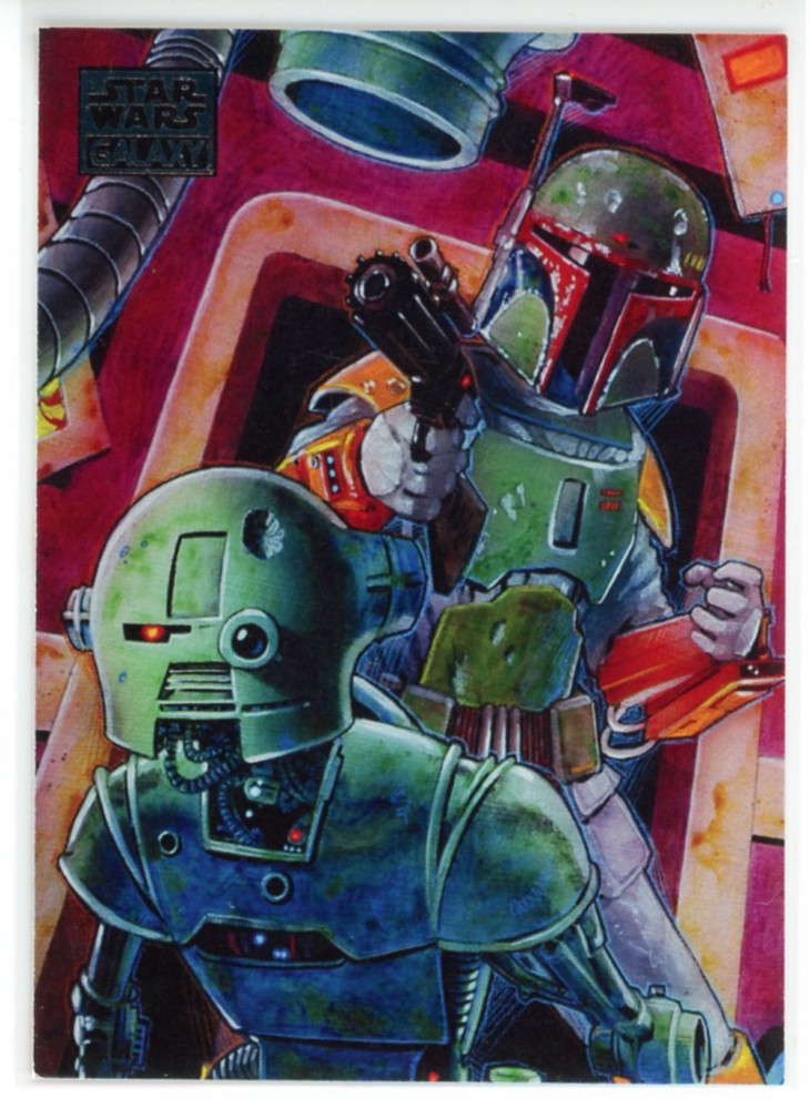 BOBA FETT 2012 Topps Star Wars Galaxy Series 7 Boba Fett's Grand Return #35 *QTY