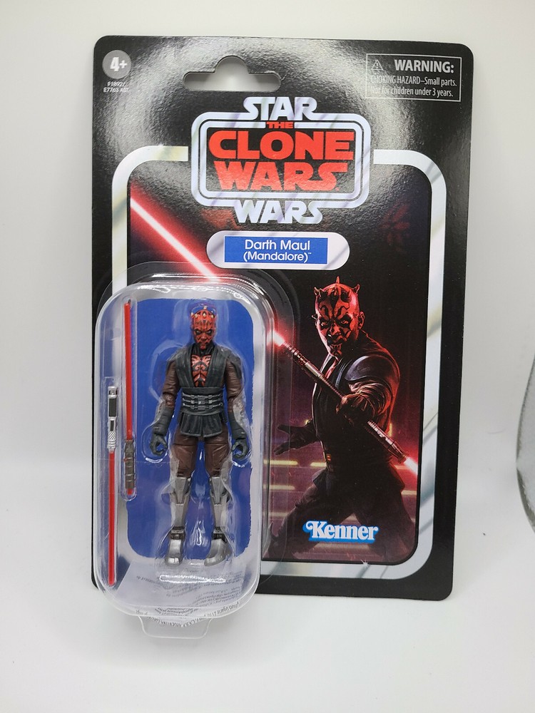 Star Wars Vintage Collection DARTH MAUL (Mandalore) VC201 CLONE WARS In Hand