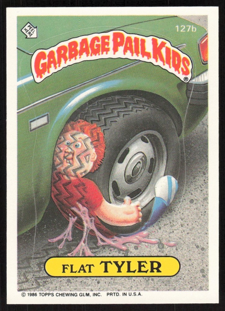1986 Topps Garbage Pail Kids Sticker Cards Complete Set