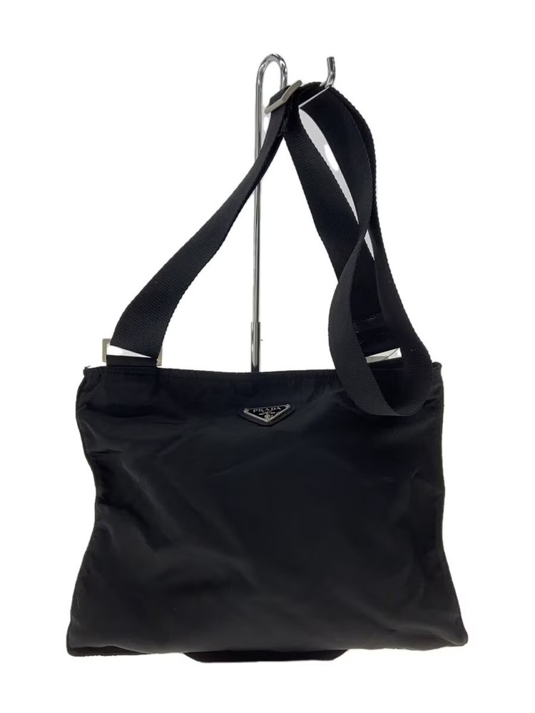 RARE Prada Nylon Black Shoulder Bag Vintage