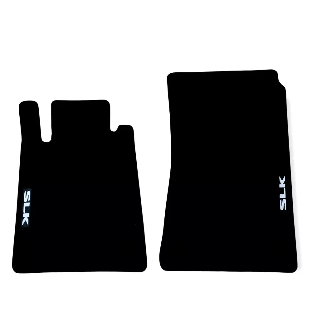 For AMG Mercedes SLK R171 Car Floor Mats Velour Waterproof Black Carpet Liners