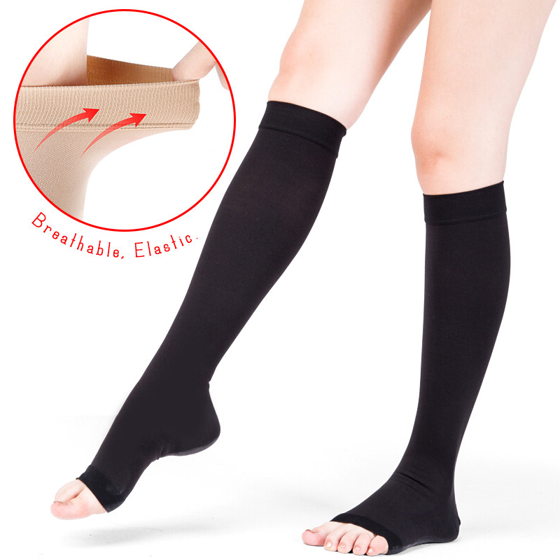 Men Women Compression Socks Support Stockings Medical Running Travel Pregnant