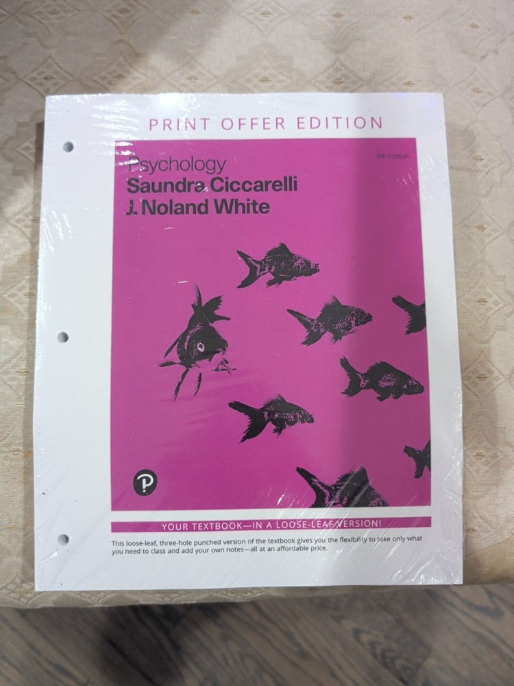 Psychology by J. Noland White and Saundra K. Ciccarelli (2016) 5th Edition