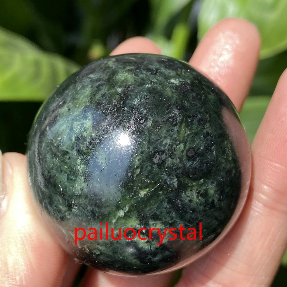 40mm Natural Medicine King Stone Quartz Crystal Sphere for Reiki Healing