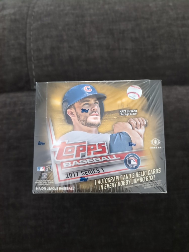 2017 Topps Series 1 MLB Baseball Hobby Jumbo Box Factory Sealed  