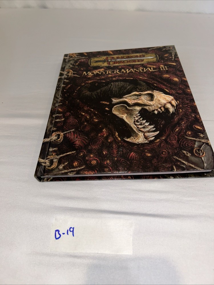 Dungeons & Dragons - Monster Manual III (3) TSR 3.5 Edition 1st Printing 2004