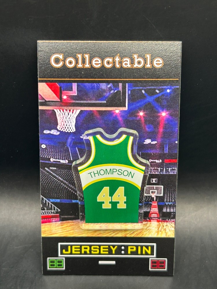 Seattle Supersonics David Thompson jersey lapel pin-Classic RETRO Collectable