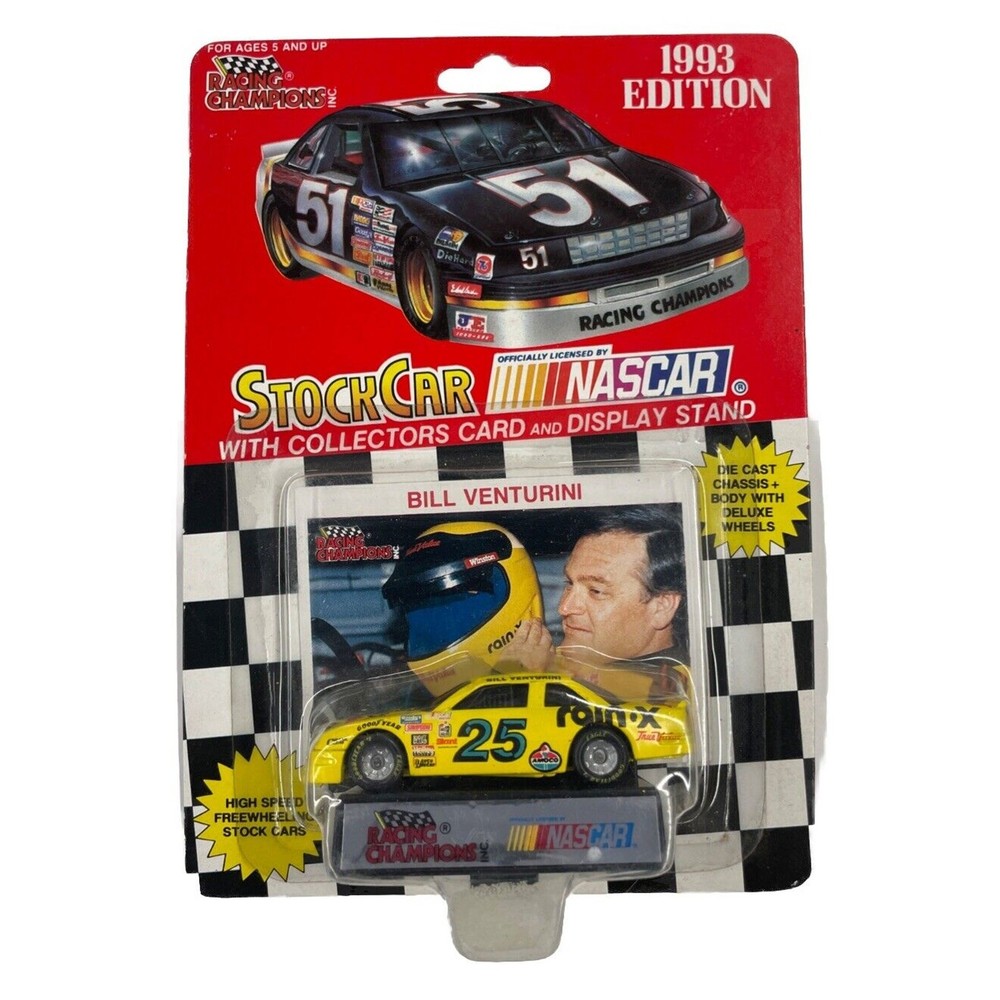 Bill Venturini #25 Racing Champions 1993 Edition 1:64 Die Cast