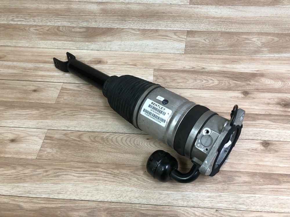 BENTLEY CONTINENTAL GTC FLYING SPUR OEM REAR PASSENGER SIDE AIR SHOCK 11-18 2
