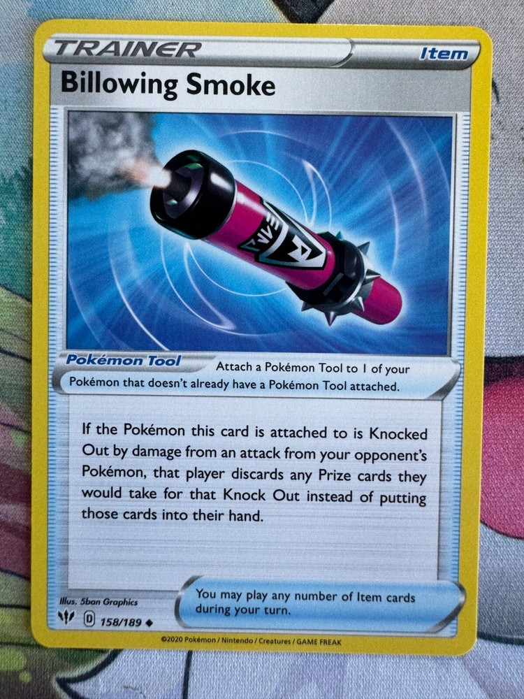 Billowing Smoke Non-Holo English Pokemon TCG Card BKJ877