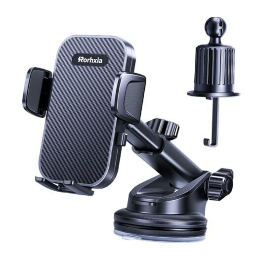 [Military-Grade] 3-in-1 Phone Holders for Your Car, [2025 Most Stable and