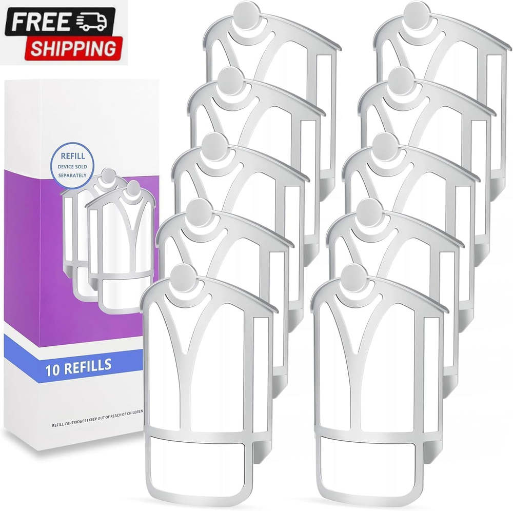 10 Pack Refill Cartridge Kit Compatible with ZIVO M364 and Max Plug-In Light, Re