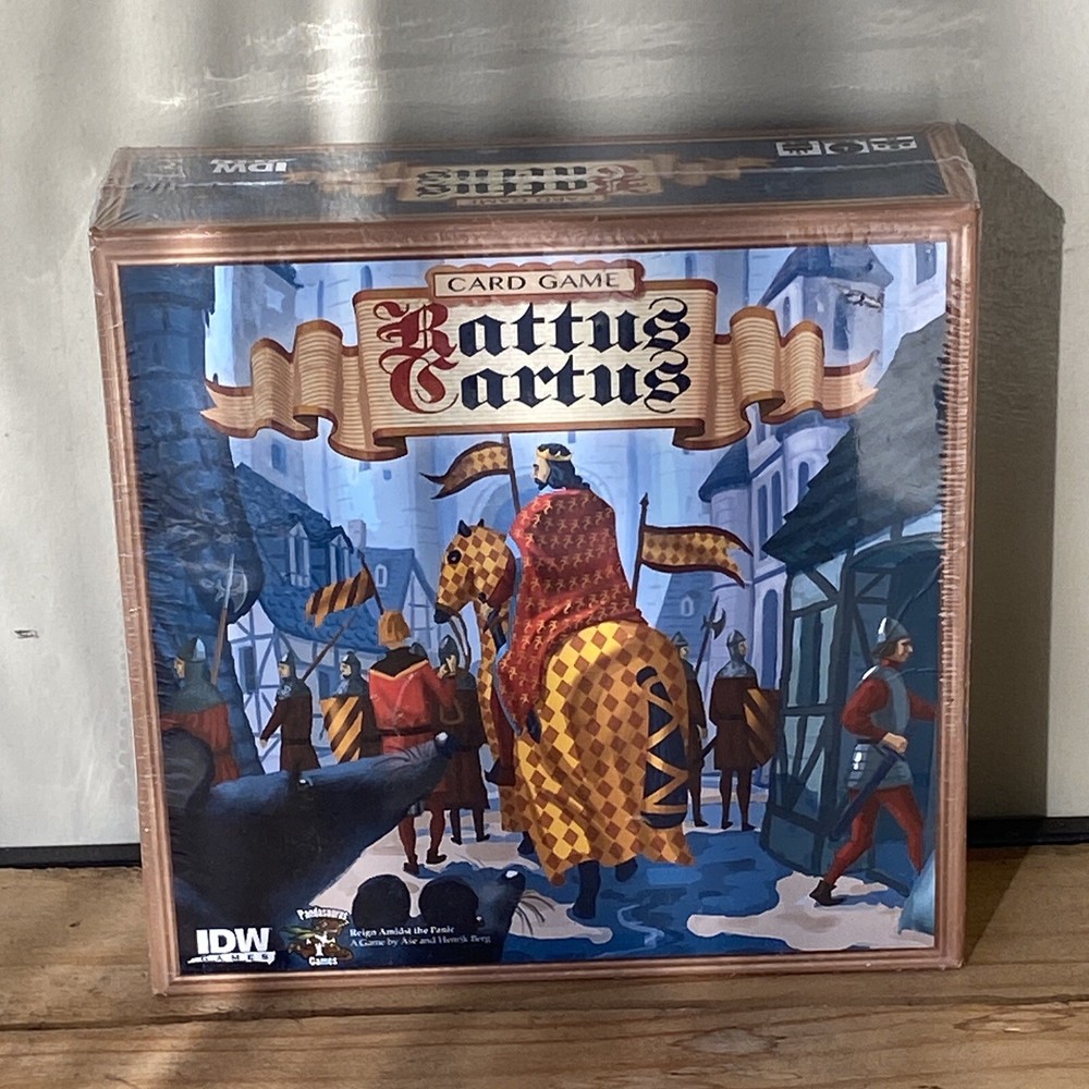 Rattus Cartus Deck Building Strategy Card Board Game - IDW Games - New / Sealed