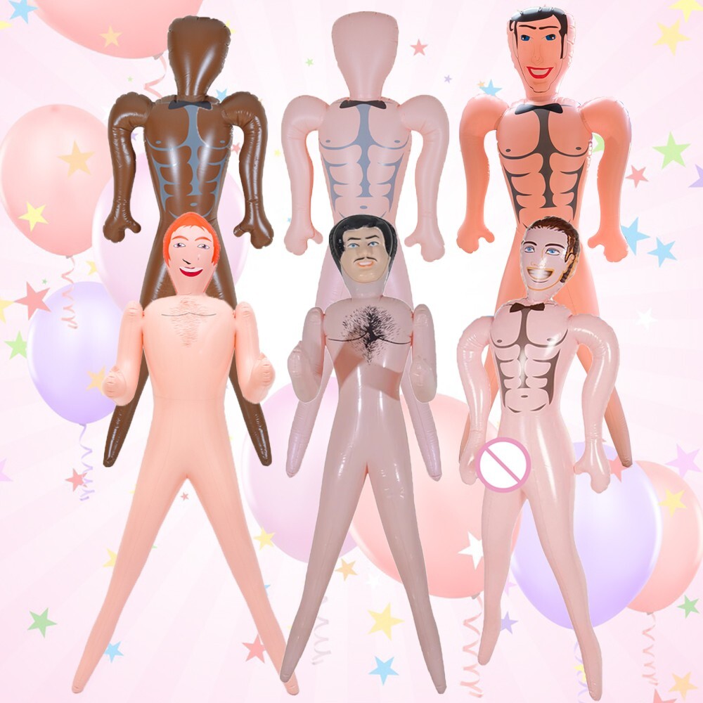 59-Inch Inflatable Doll for Hens Stag Parties Birthdays Christmas Bachelor Gifts