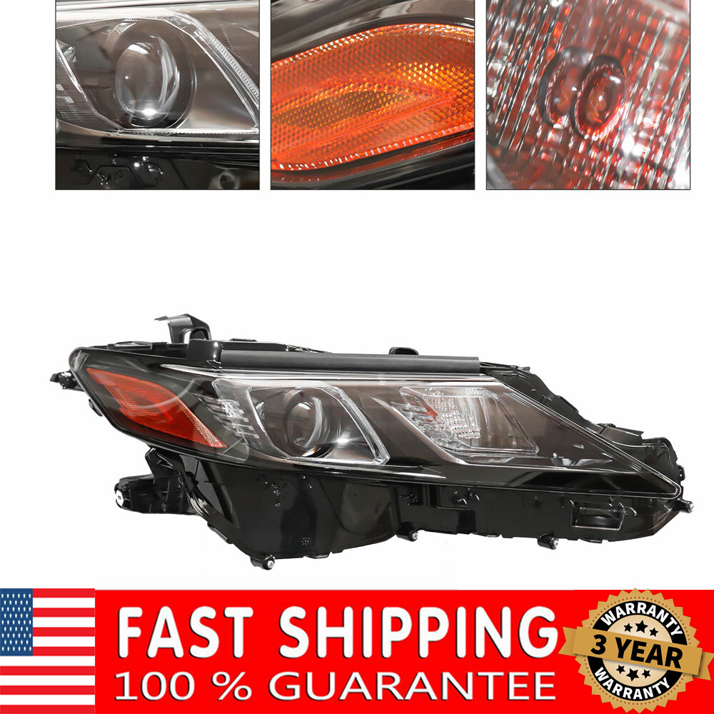 LED Headlight Right Passenger Side For 2018 2019 2020 2021 Toyota Camry LE SE