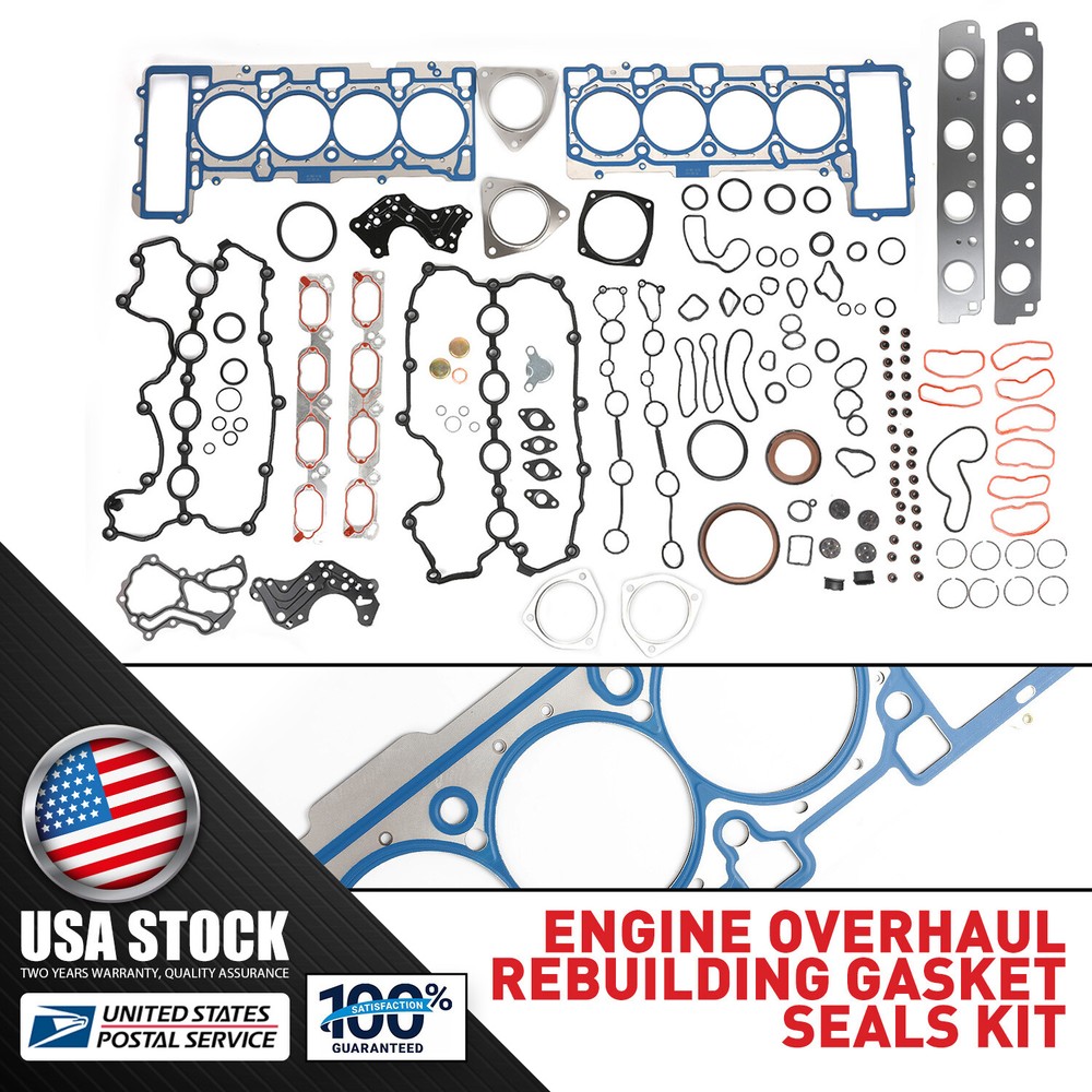 4.2L Audi A6 A5 A8 Q7 Q8 R8 Cylinder Head Gasket Rebuild Kit BVJ CDRA BAR
