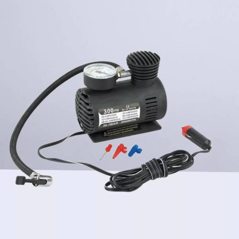 300 PSI 12V Digital Tire Pump Auto Air Compressor Car Tire Inflator Gauge