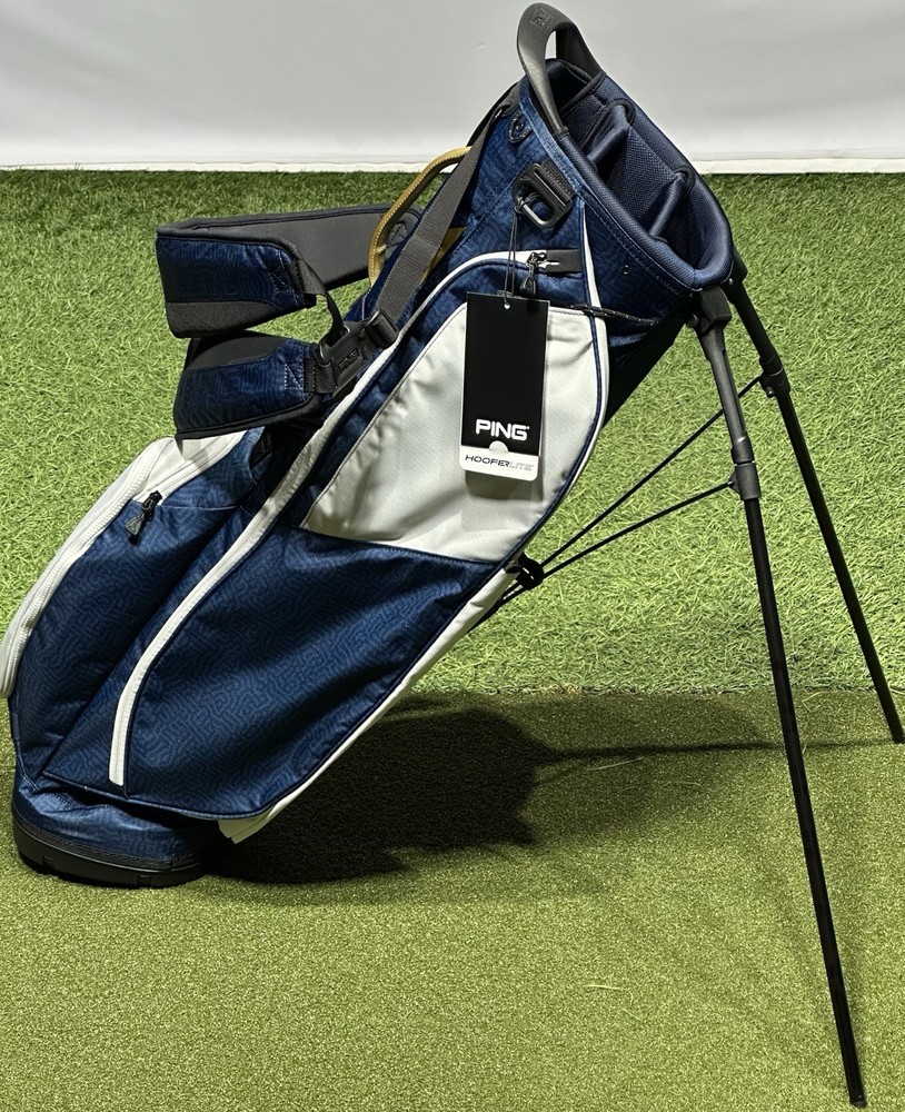PING Hoofer Lite 4-Way Stand Carry Golf Bag Color: Blue Coral - No Logo - NEW!