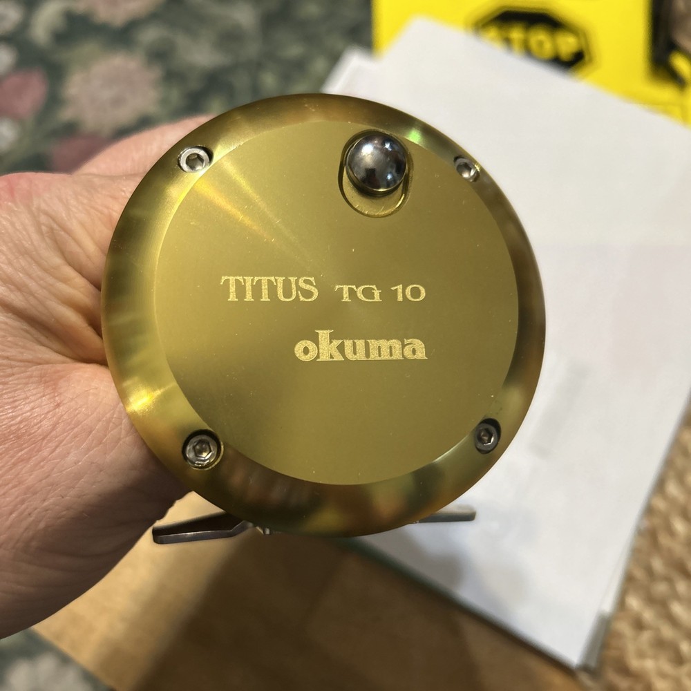 Okuma Titus Gold TG10 Lever Drag Reel Sailfish Tuna Offshore Trolling