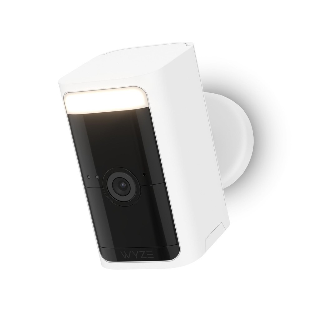Wyze WYZECOP Battery Cam Pro Wireless Security Camera White Outdoor Indoor