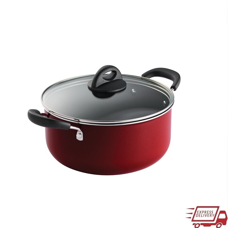 5 Qt Nonstick Aluminum Dutch Oven for Soups Casseroles Roasts Frying