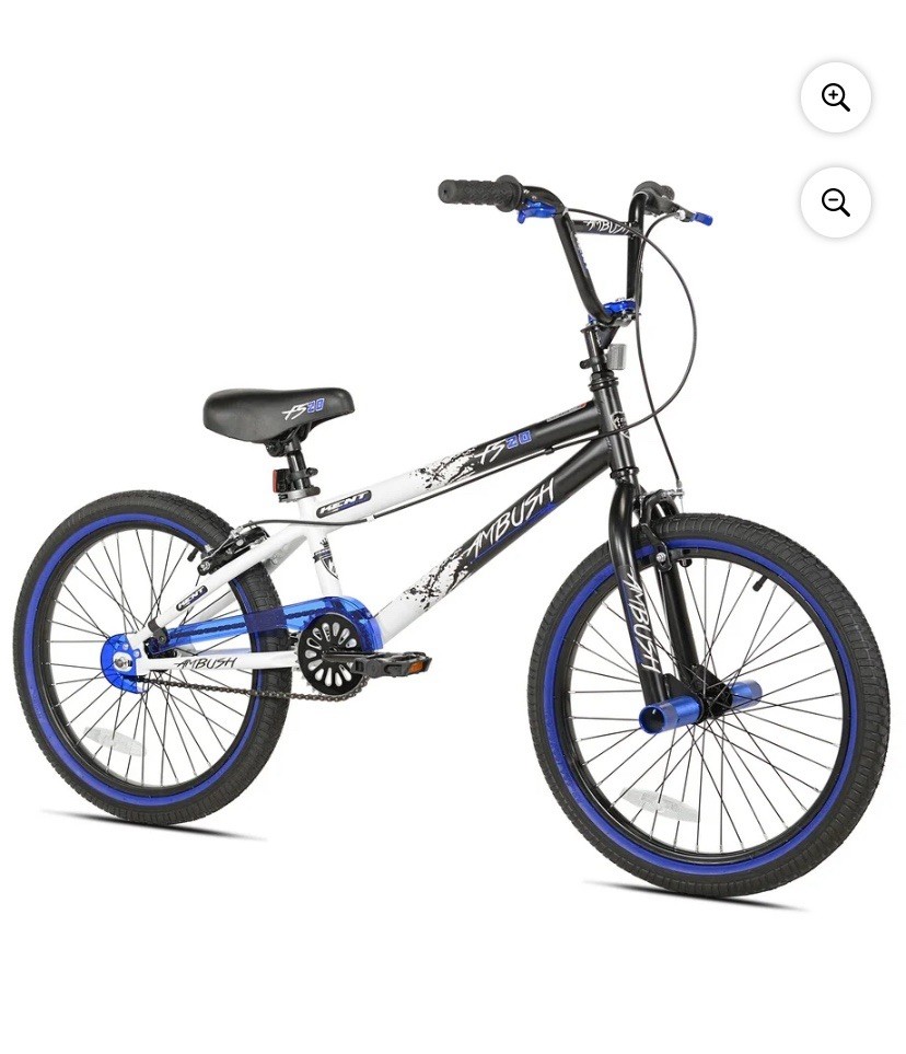 20 Inch Kent Ambush BMX Bike for Kids Ages 7-14 in Blue
