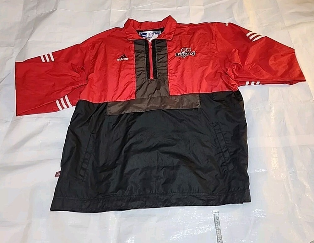 VTG Adidas NFL Pro Line Tampa Bay Buccaneers Pullover Wind Breaker XL