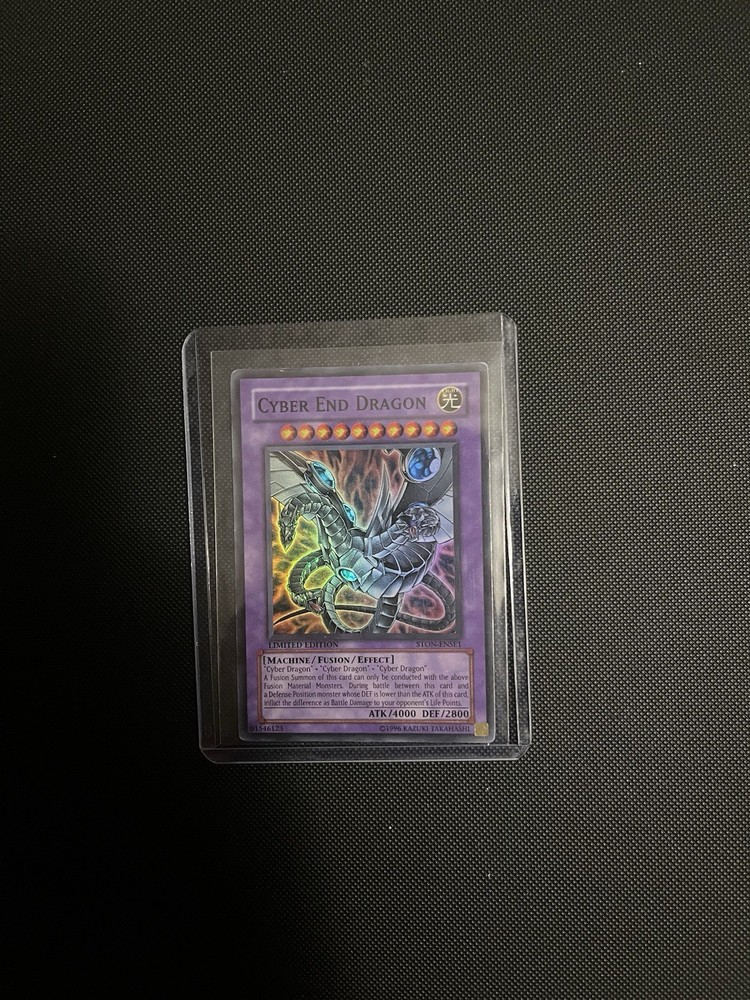 Cyber End Dragon STON-ENSE1 Limited Edition Yugioh Card LP Strike of Neos-image