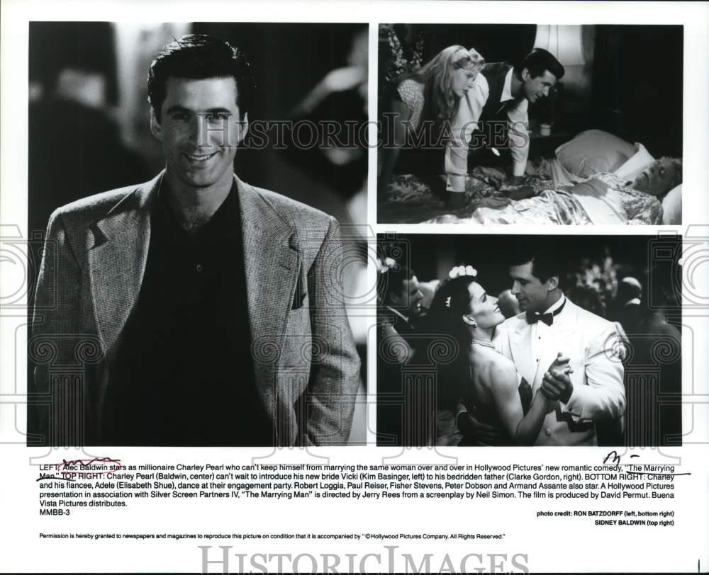 1991 Press Photo Alec Baldwin and others star in 