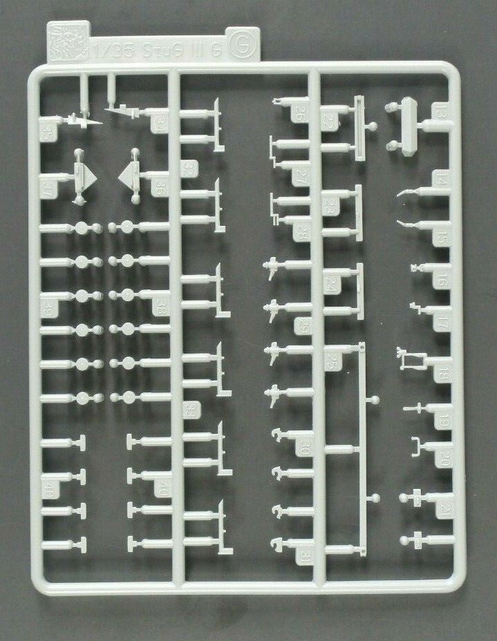 1/35 Cyber Hobby Stug III G with Muffler Parts Tree from Kit 6229-image