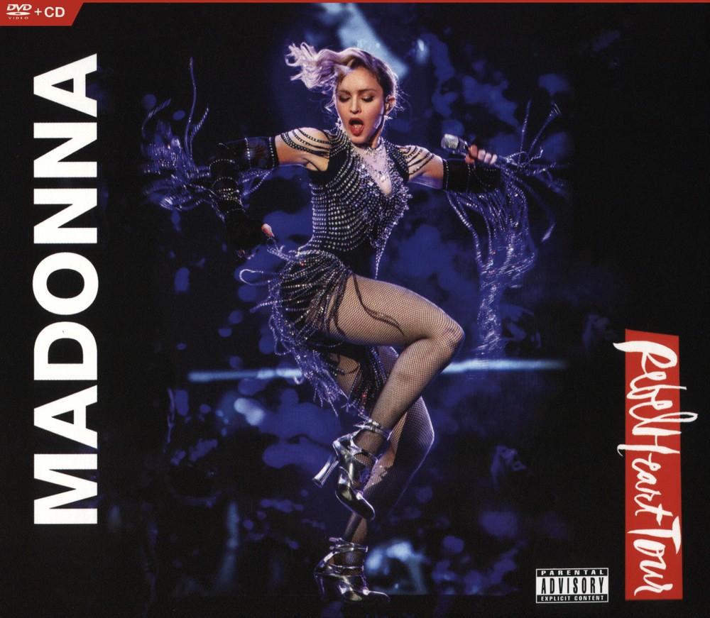 MADONNA REBEL HEART TOUR NEW CD & DVD