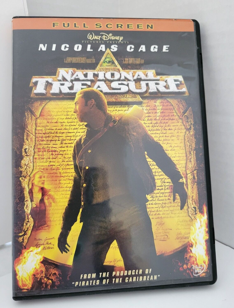 National Treasure (DVD, 2005, Full Frame)