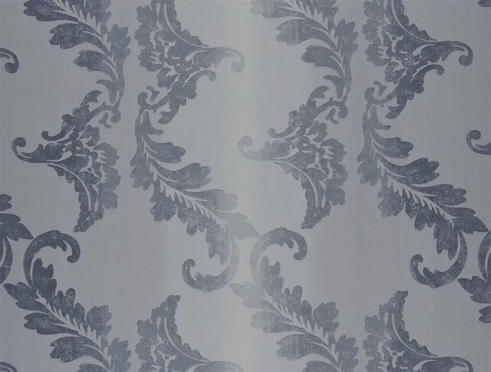 Designers Guild Aksu 3.3m 100% Cotton Graphite Curtain Fabric F2039/01