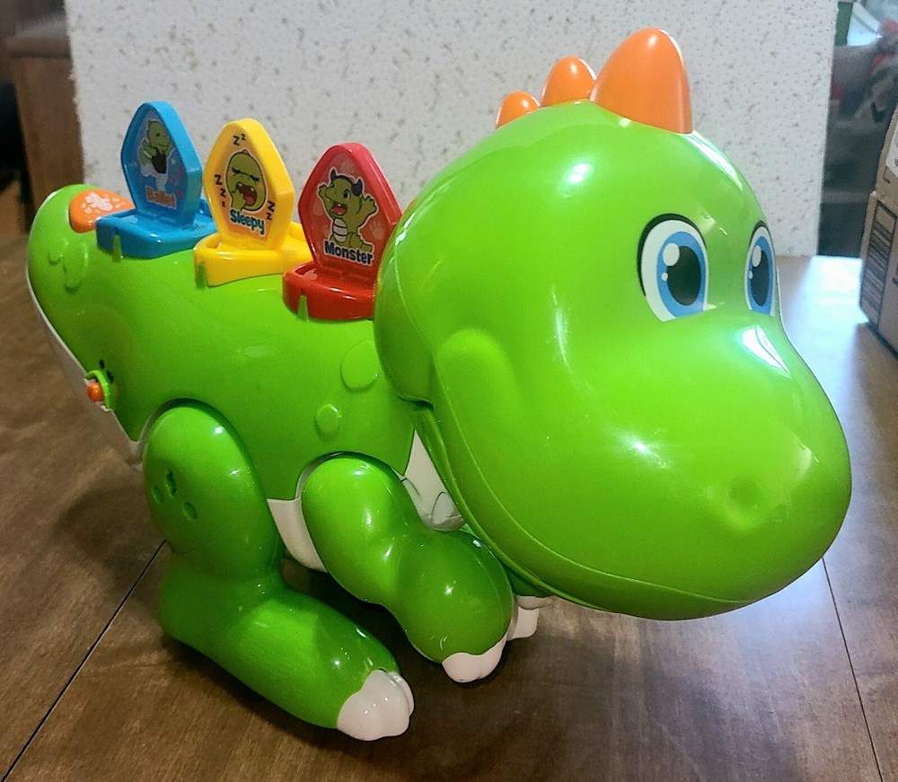 VTech Mix and Match-a-Saurus Interactive Combos of Emotions Music, Talking, Etc.