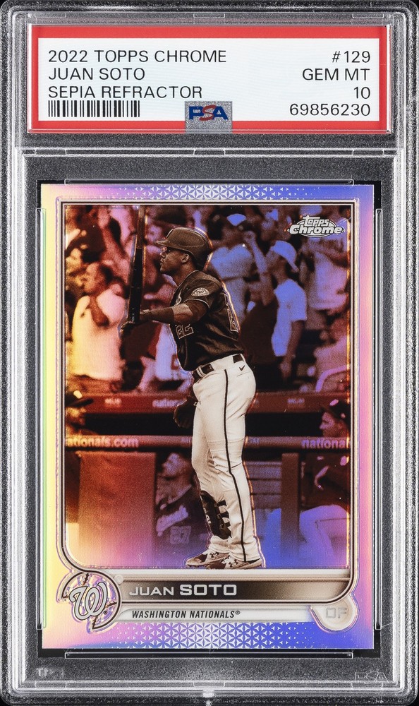 2022 Topps Chrome - Juan Soto #129 Sepia Refractor