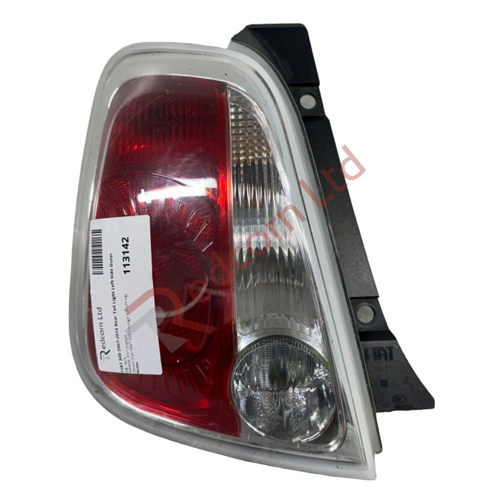 FIAT 500 2007-2015 Rear Tail Light Left Side Outer