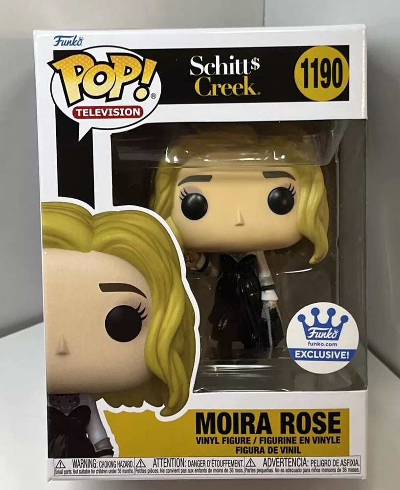 Funko Pop Moira Rose Figure #1190 Schitts Creek Exclusive With Protector