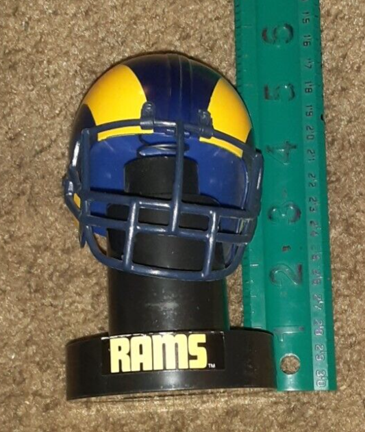 Vintage 1980s Skore Los Angeles Rams NFL Helmet Bobblehead Nodder 5in
