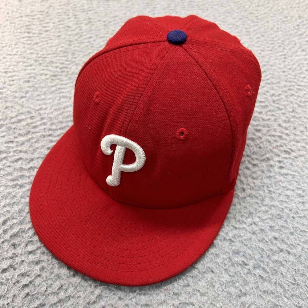 Philadelphia Phillies Hat Cap Mens Baseball Cap 6 ¬æ New Era 59fifty MLB Red