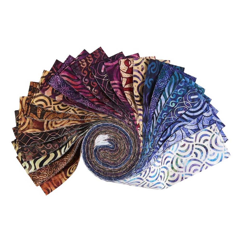 QT Fabrics QTique Adagio 2 1/2'' Strips 42 Pc, Multi