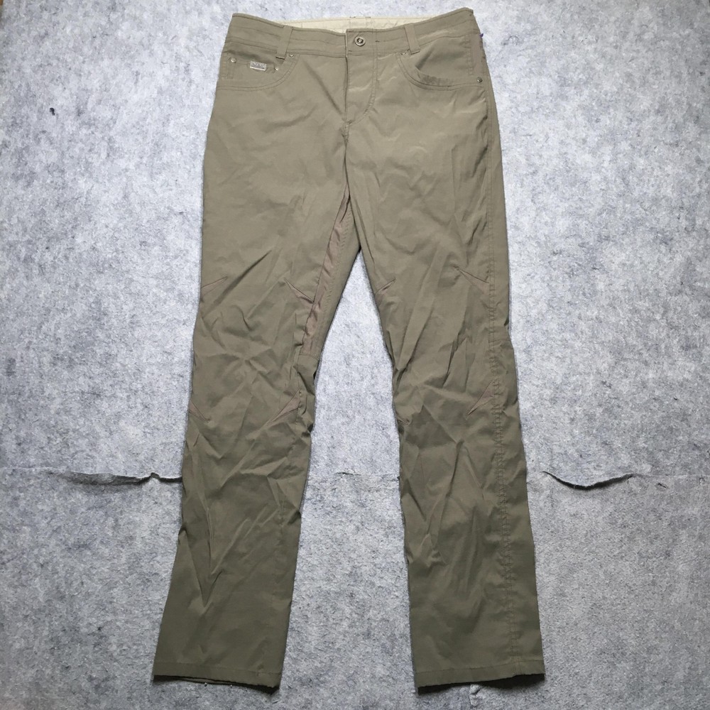 Kuhl Silencr Pant Mens 32x32 Green Hiking Nylon Stretch Outdoor Trail Style 5175