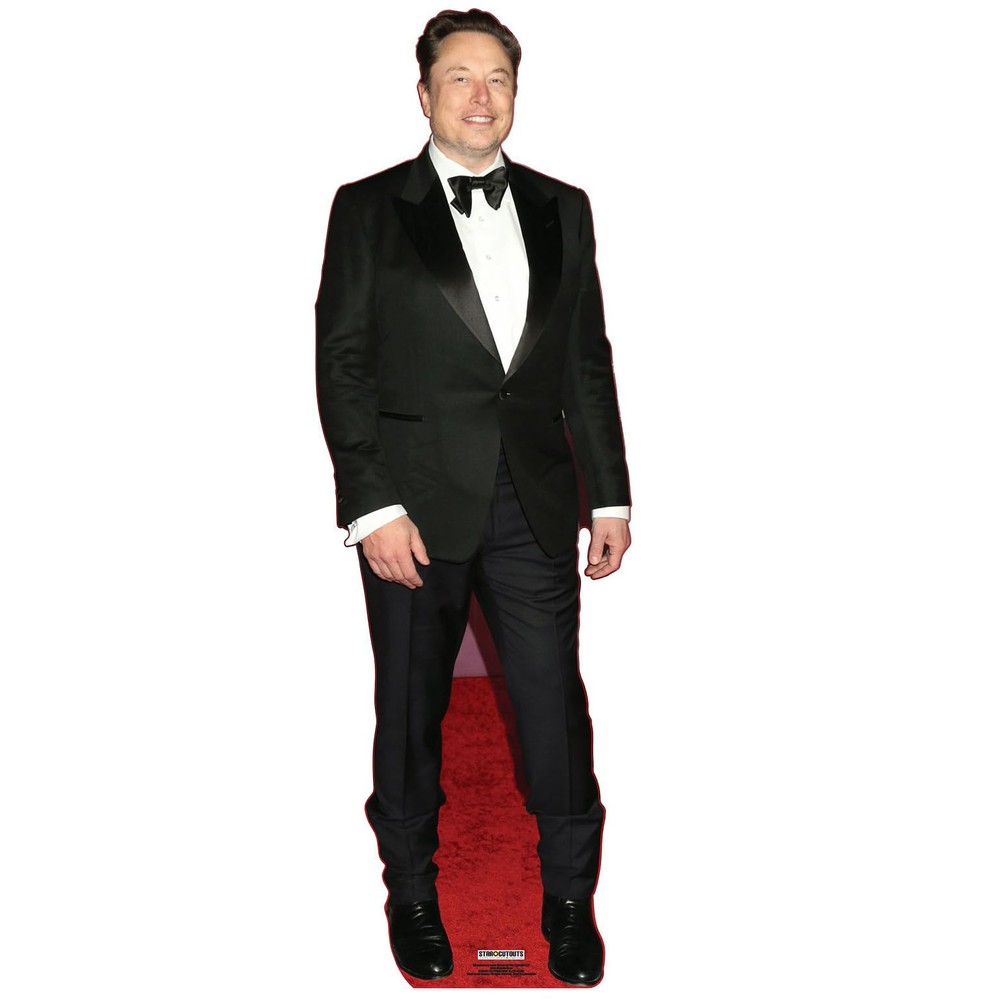 SC2519 Elon Musk-Co President Cardboard Cutout Standee Standup