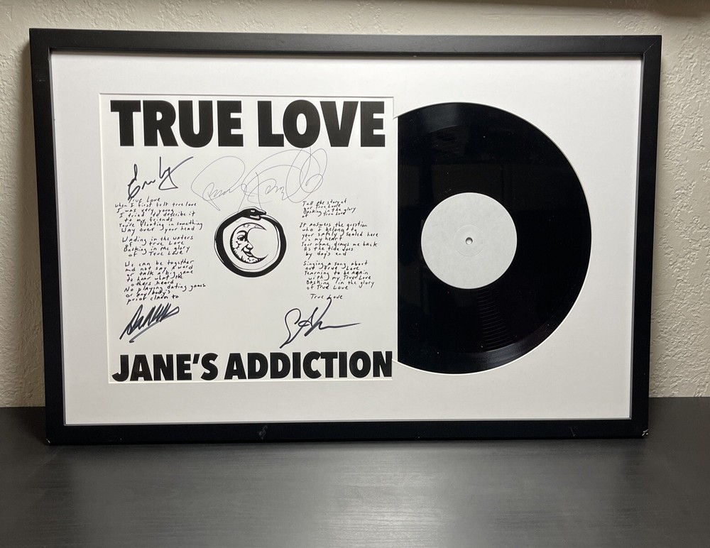 Jane's Addiction Imminent Redemption AUTOGRAPHED Vinyl 12