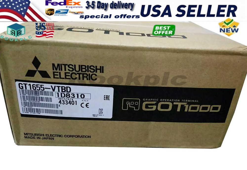 GT1655-VTBD IPC New Sealed Mitsubishi Touch Screen GT1655-VTBD