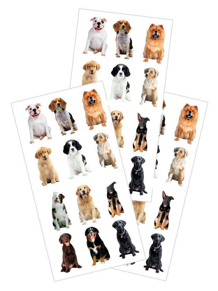 Mini Mixed Dogs Puppy Stickers Planner Party Supply Papercraft Furry Pet Friends