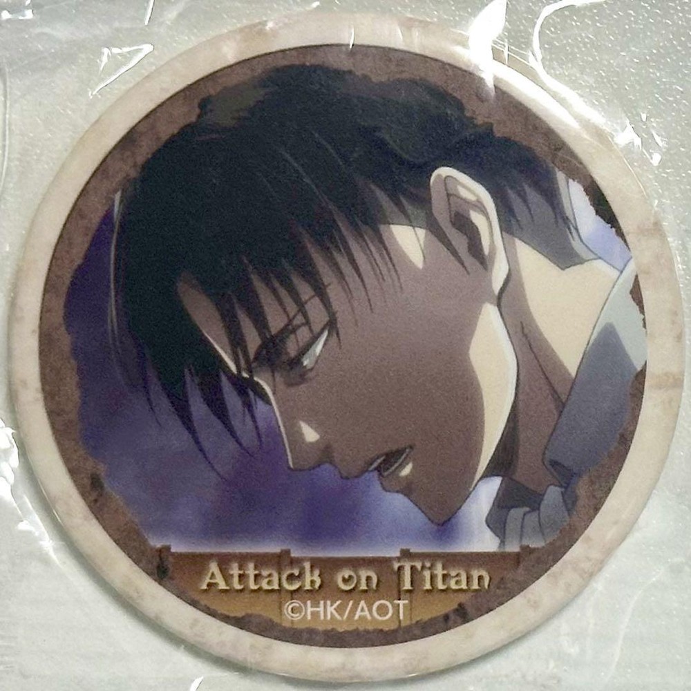 Attack On Titan Levi Can Badge Festa Nagoya Parco Limited