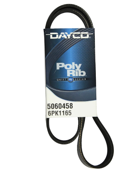 Dayco 5060458 Serpentine Belt , Black