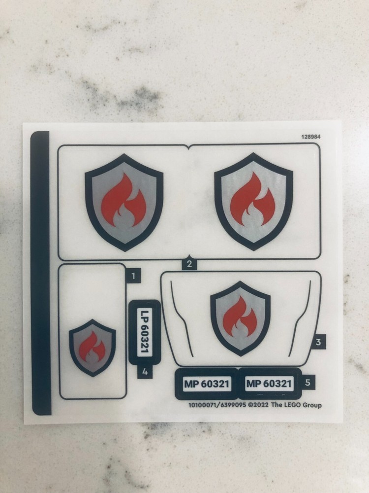 LEGO CITY: Fire Brigade (60321)