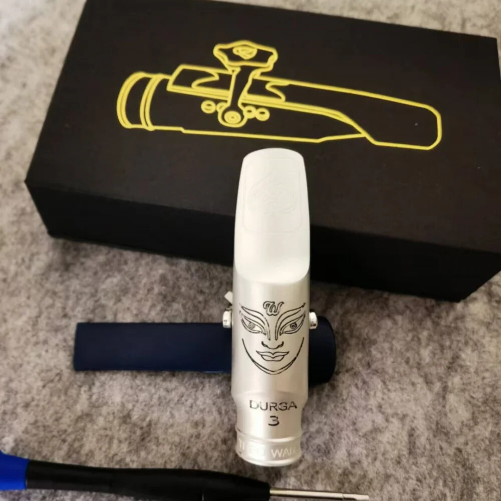 Saxophone Mouthpiece, Metal Sliver Plated 5 6 7 8 9 Alto Soprano Tenor Sax parts